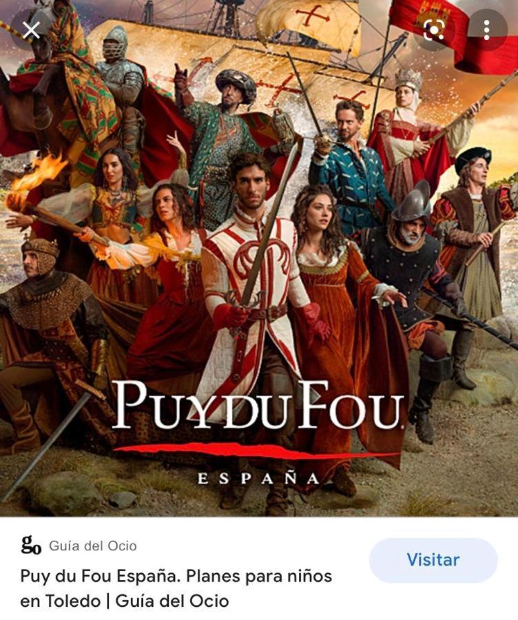 Casa Rosales Toledo A 10 Minutos De Puy Du Fou Villa Polán Kültér fotó